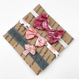3 pack infant/baby girls headbands